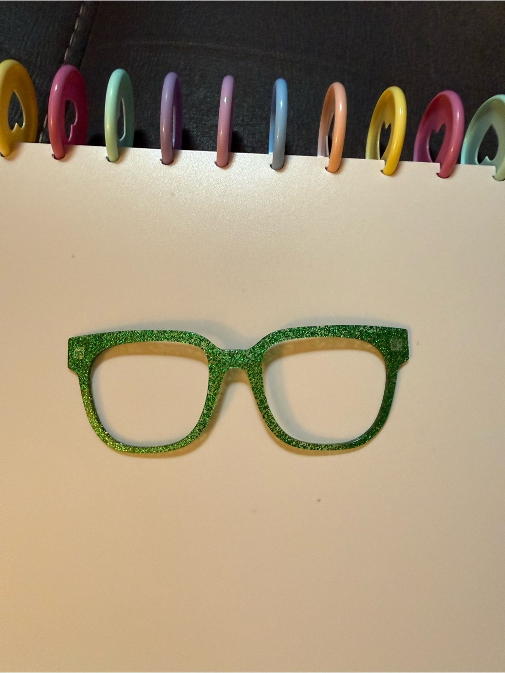Murphy green glitter toppers emerald pair eyewear